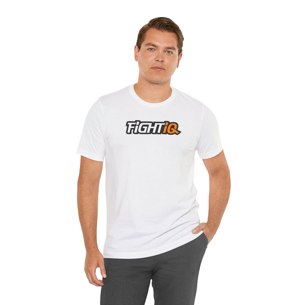 Fight IQ™ Signature Logo Tee - White