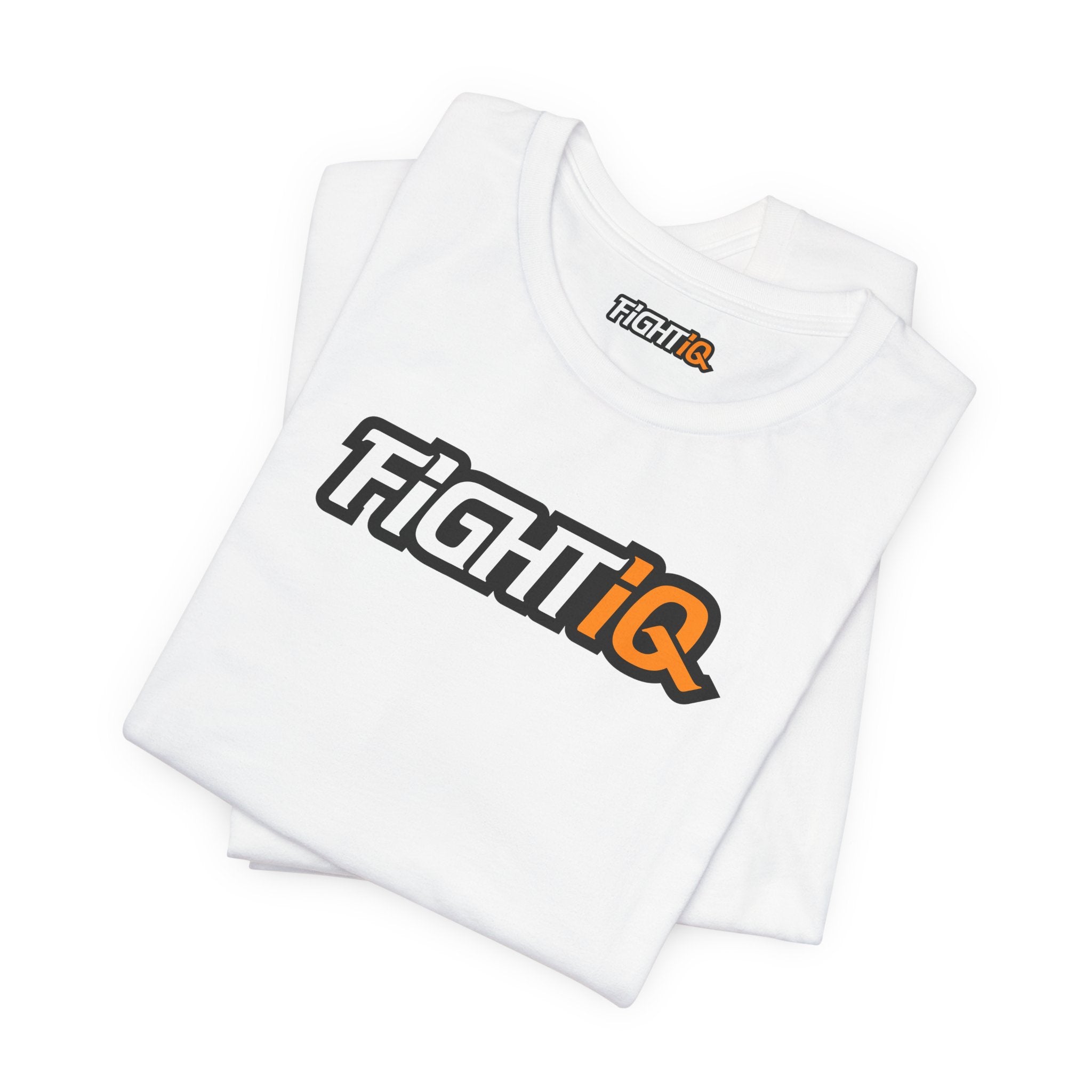 Fight IQ™ Signature Logo Tee - White
