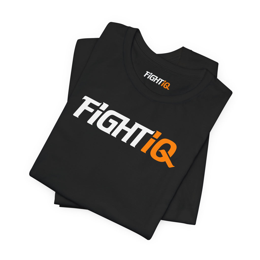 Fight IQ™ Signature Logo Tee – Black