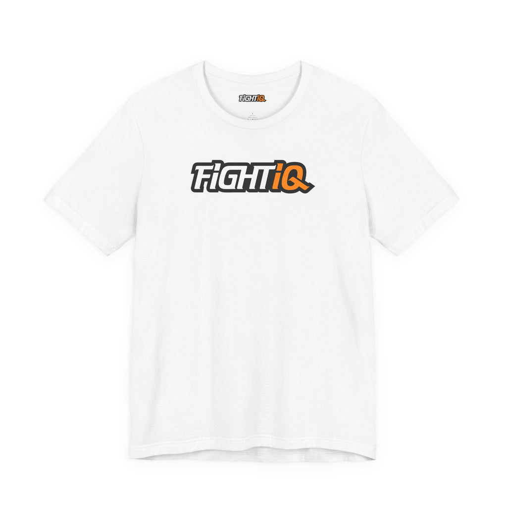 Fight IQ™ Signature Logo Tee - White
