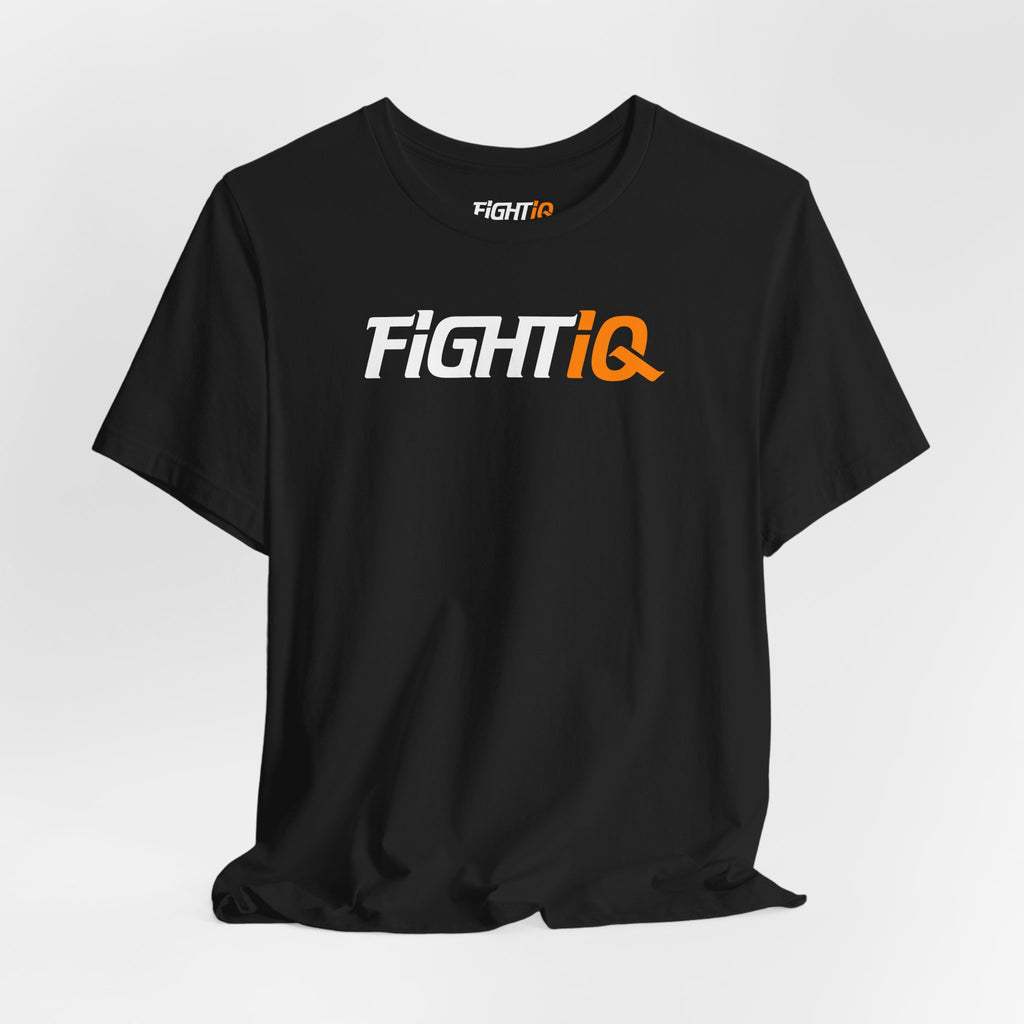 Fight IQ™ Signature Logo Tee – Black