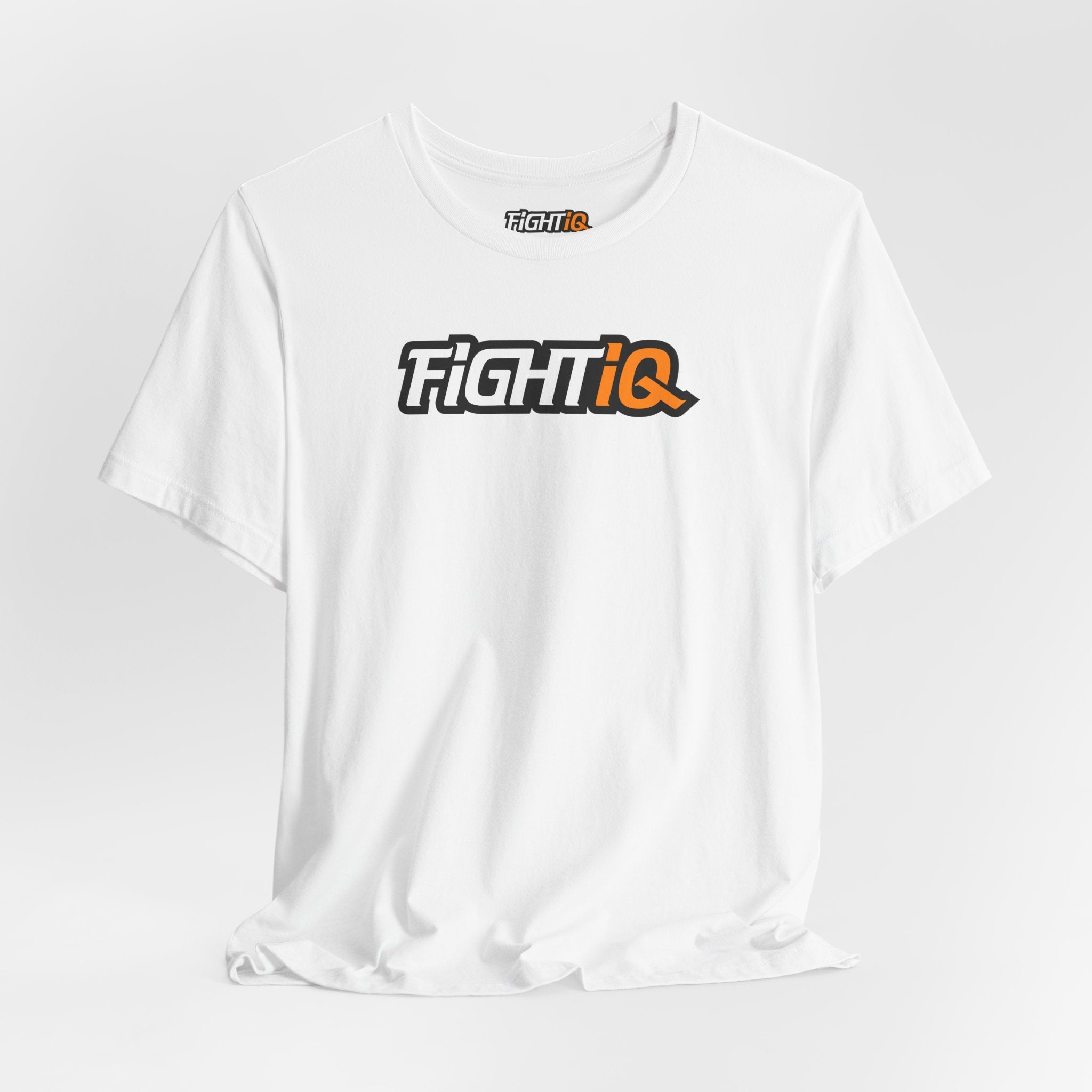 Fight IQ™ Signature Logo Tee - White
